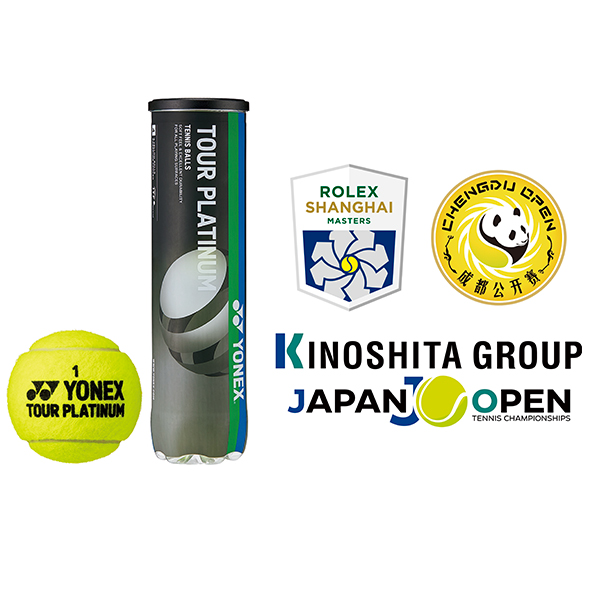 Yonex Becomes the Official Tennis Ball Supplier for 3 ATP Tournaments Starting in 2025